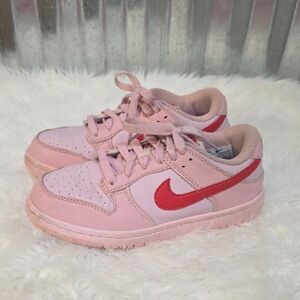 Nike Girls Pink and Red Sneakers